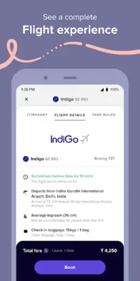 Blinctrip Easy Flight Booking android App screenshot 4